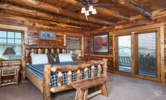 Coshocton Crest Lodge Master Bedroom From Foot Of Bed